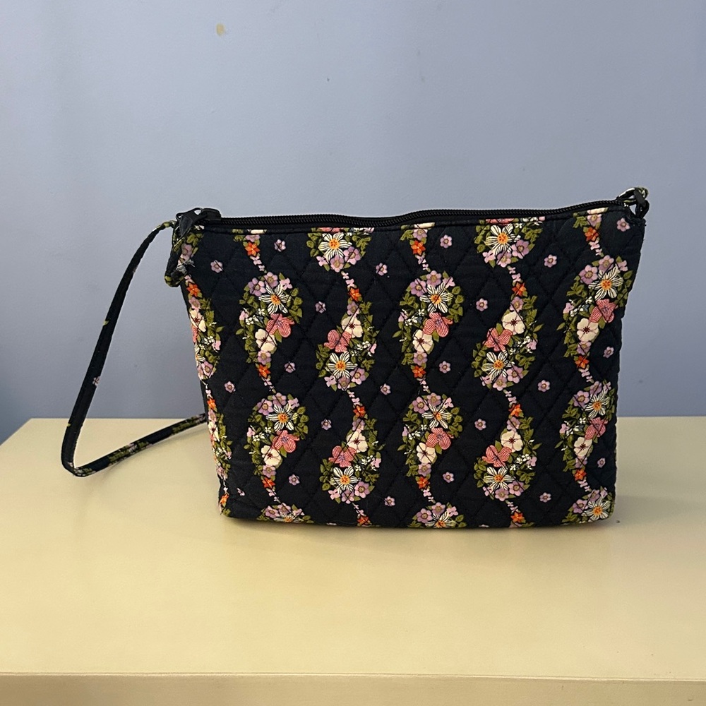 Vera Bradley Navy Blue Floral Crossbody Bag